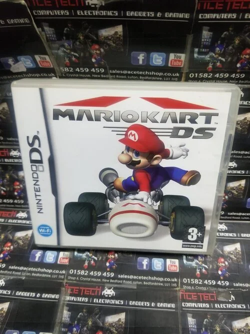 Mario Kart DS Nintendo DS Box Video Game ACE TECH
